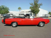1970 Dodge Coronet R/T convertible with only 66,000 original miles. This is a very rare and collectible Mopar muscle car and is only 1 of 236 produced. 