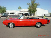 1970 Dodge Coronet R/T convertible with only 66,000 original miles. This is a very rare and collectible Mopar muscle car and is only 1 of 236 produced. 