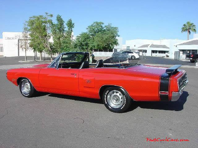1970 Dodge Coronet R/T convertible with only 66,000 original miles. This is a very rare and collectible Mopar muscle car and is only 1 of 236 produced. 