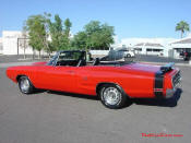 1970 Dodge Coronet R/T convertible with only 66,000 original miles. This is a very rare and collectible Mopar muscle car and is only 1 of 236 produced. 