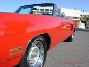 1970 Dodge Coronet R/T convertible with only 66,000 original miles. This is a very rare and collectible Mopar muscle car and is only 1 of 236 produced. 