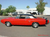 1970 Dodge Coronet R/T convertible with only 66,000 original miles. This is a very rare and collectible Mopar muscle car and is only 1 of 236 produced. 