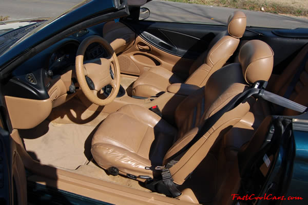 1996 Ford Mustang GT Convertible, first year for the 4.6 V8 SOHC, this one is equipped with the automatic transmission with overdrive. 