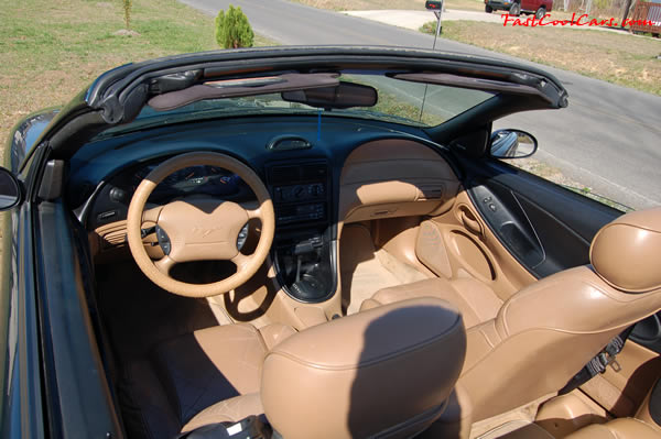 1996 Ford Mustang GT Convertible, first year for the 4.6 V8 SOHC, this one is equipped with the automatic transmission with overdrive. 