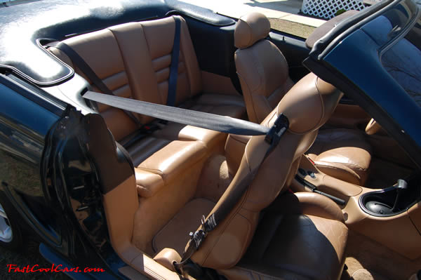 1996 Ford Mustang GT Convertible, first year for the 4.6 V8 SOHC, this one is equipped with the automatic transmission with overdrive. 