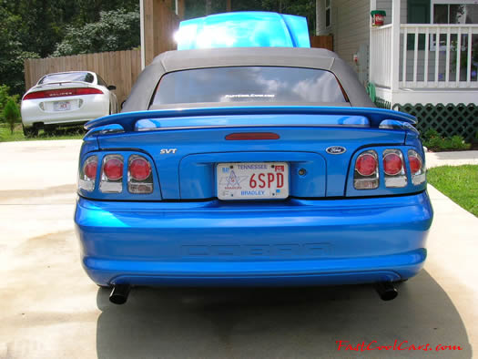 1998 Mustang Cobra Convertible - 1 of 223 - Electric blue