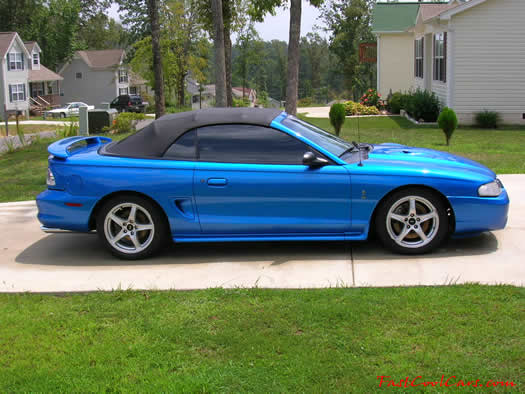 1998 Mustang Cobra Convertible - 1 of 223 - Electric blue