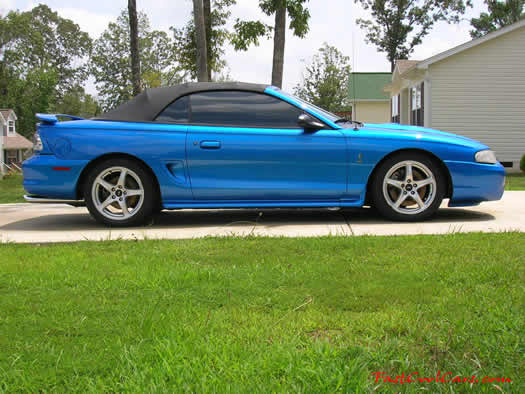 1998 Mustang Cobra Convertible - 1 of 223 - Electric blue