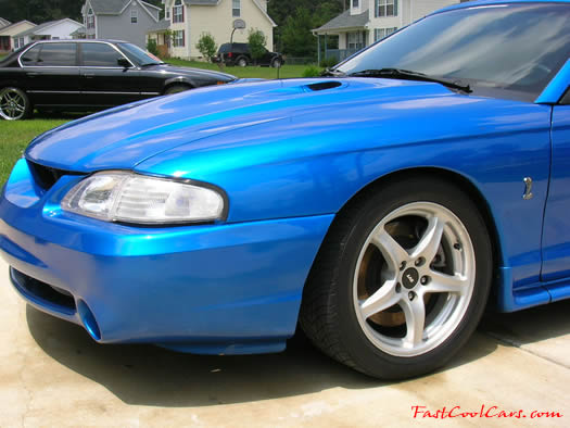 1998 Mustang Cobra Convertible - 1 of 223 - Electric blue