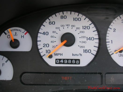 1998 Cobra Convertible, Electric Blue, black top and Interior. 49,800 original miles.