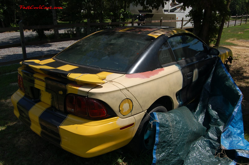 1998 Ford Mustang SVT Cobra Coupe, Roush Edition one fast cool car.