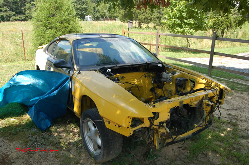 1998 Ford Mustang SVT Cobra Coupe, Roush Edition one fast cool car.