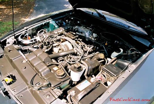 1998 Ford Mustang GT - 4.6 liter V-8, 2V, factory 220 HP, after modifications about 280 HP, Chrome MAC cold air intake, k&N filter, superchip, fastcoolcars.com