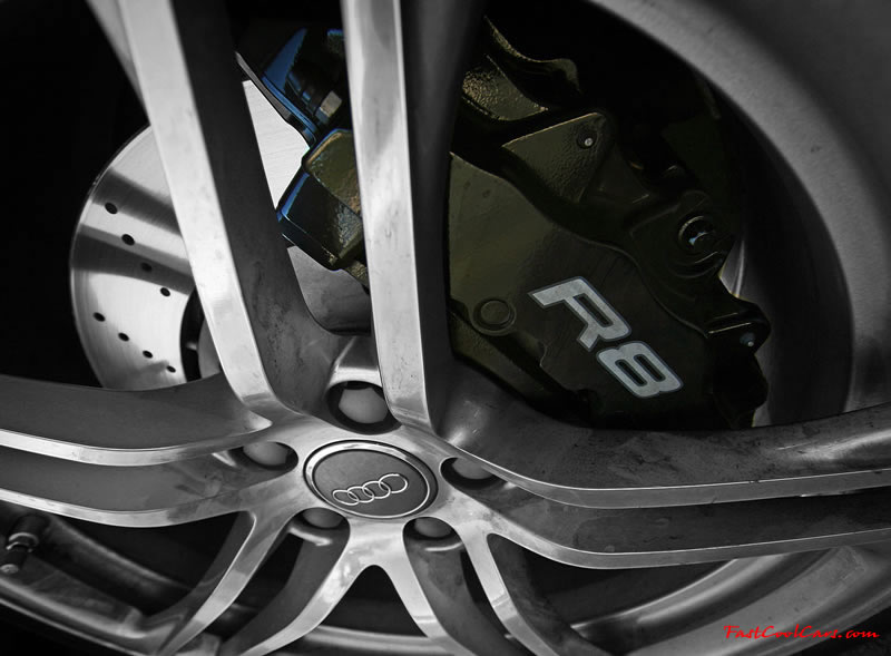 Audi R8 Designed to compete against the Porsche 911, the new Audi R8 features quattro permanent four-wheel drive, space frame aluminum body and the mid-mounted 420 bhp V8 FSI engine