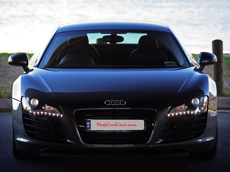 Audi R8 Designed to compete against the Porsche 911, the new Audi R8 features quattro permanent four-wheel drive, space frame aluminum body and the mid-mounted 420 bhp V8 FSI engine