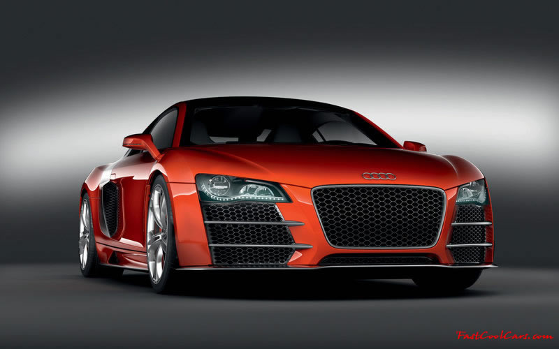 Audi R8 Designed to compete against the Porsche 911, the new Audi R8 features quattro permanent four-wheel drive, space frame aluminum body and the mid-mounted 420 bhp V8 FSI engine