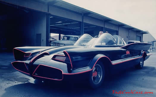 The Original Batmobile from the series in 1966-68 TV series