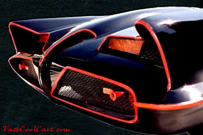 The Original Batmobile from the series in 1966-68 TV series