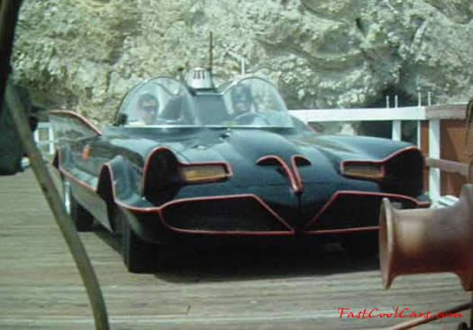 The Original Batmobile from the series in 1966-68 TV series