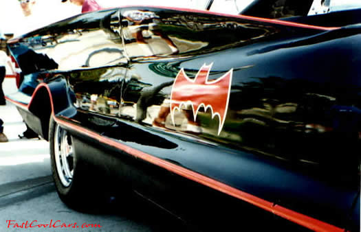 The Original Batmobile from the series in 1966-68 TV series