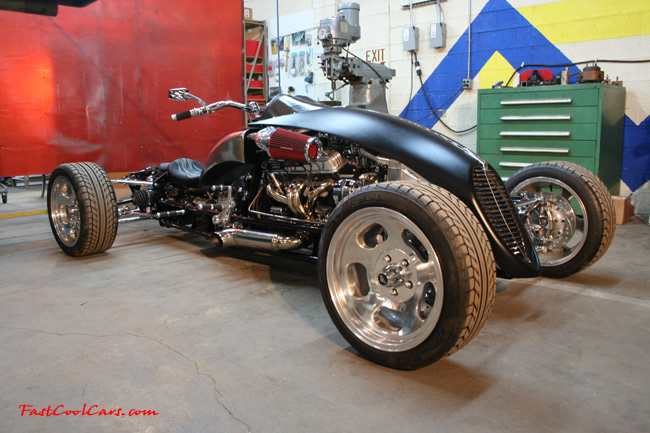 Brimstone Quadracycle, the worlds first Hot Rod Quad. 