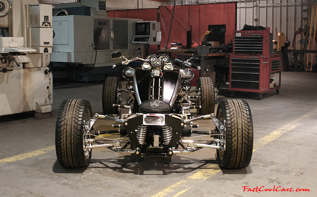 Brimstone Quadracycle, the worlds first Hot Rod Quad. 