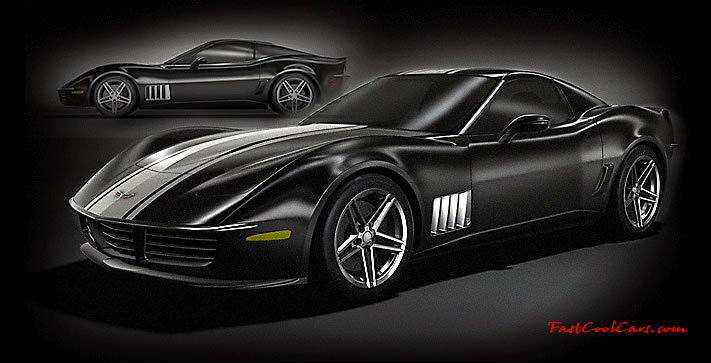 This is the C3R which is a C6 (Corvette) Platform based Retro of a 1969 Corvette Stingray.