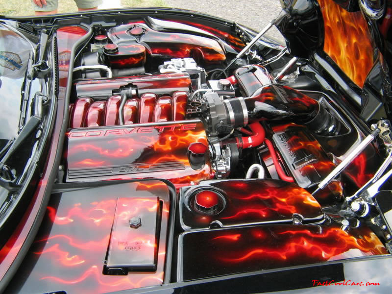 C5 Chevrolet Z06 Corvette 2001 - 2004, 385 to 405 horsepower, Aluminum block and heads LS6, all with 6 speeds.  America's sport car. Awesome paint job.