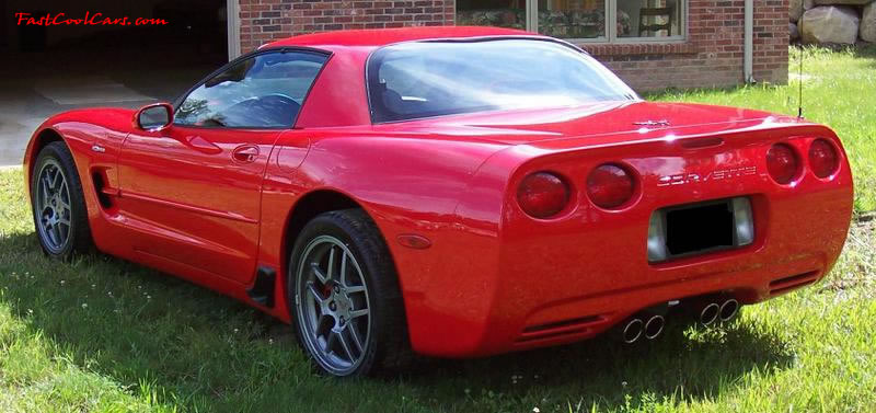 C5 Chevrolet Z06 Corvette 2001 - 2004, 385 to 405 horsepower, Aluminum block and heads LS6, all with 6 speeds.  America's sport car.