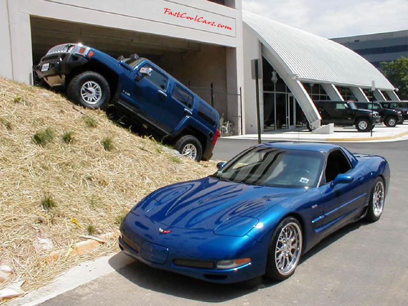 C5 Chevrolet Z06 Corvette 2001 - 2004, 385 to 405 horsepower, Aluminum block and heads LS6, all with 6 speeds.  America's sport car.