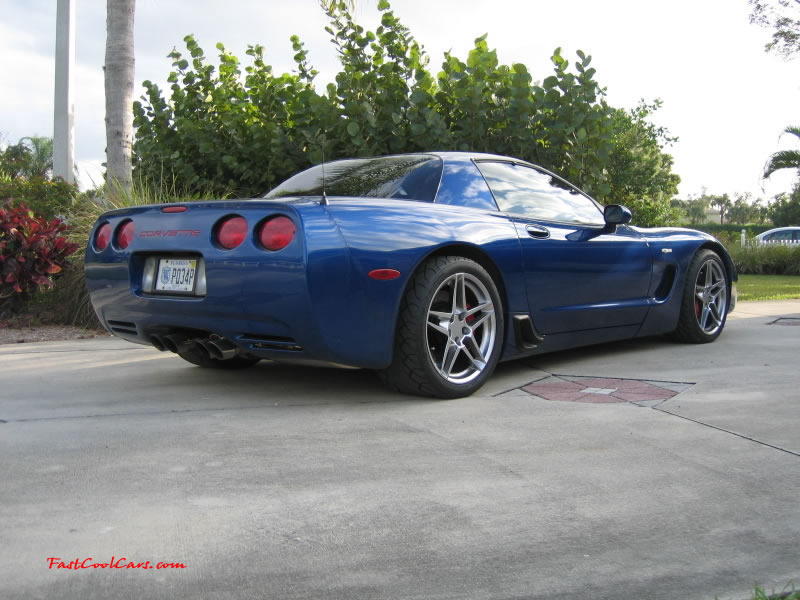 C5 Chevrolet Z06 Corvette 2001 - 2004, 385 to 405 horsepower, Aluminum block and heads LS6, all with 6 speeds.  America's sport car.