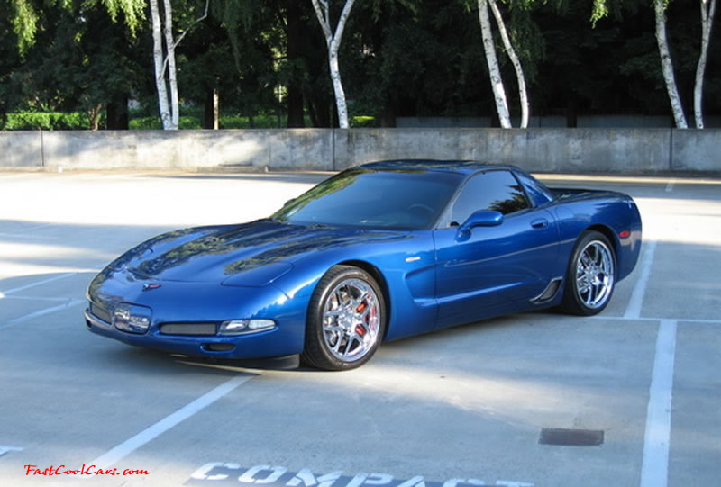C5 Chevrolet Z06 Corvette 2001 - 2004, 385 to 405 horsepower, Aluminum block and heads LS6, all with 6 speeds.  America's sport car.