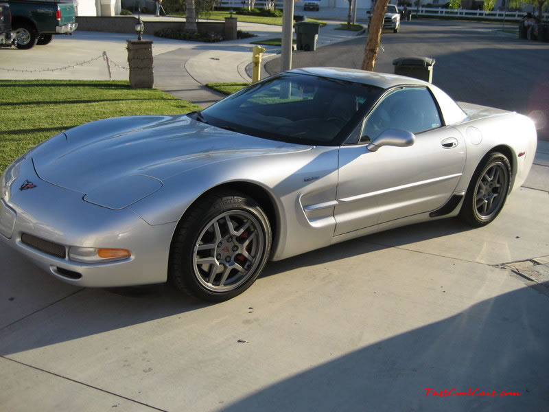C5 Chevrolet Z06 Corvette 2001 - 2004, 385 to 405 horsepower, Aluminum block and heads LS6, all with 6 speeds.  America's sport car.