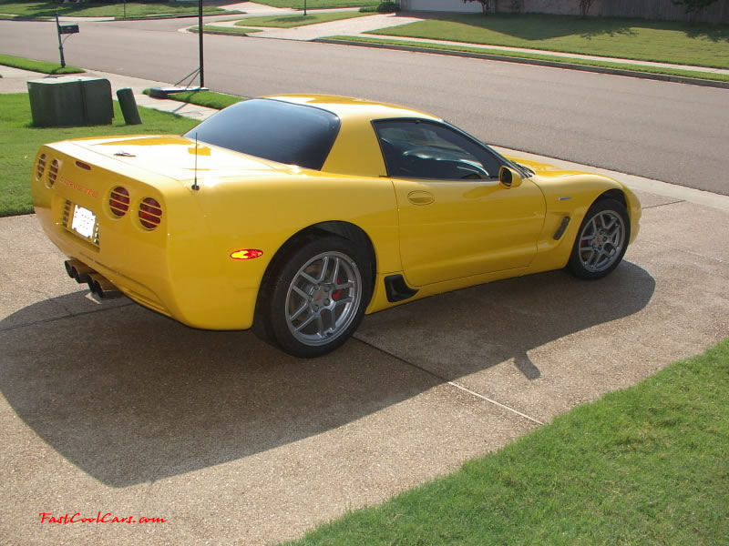 C5 Chevrolet Z06 Corvette 2001 - 2004, 385 to 405 horsepower, Aluminum block and heads LS6, all with 6 speeds.  America's sport car.