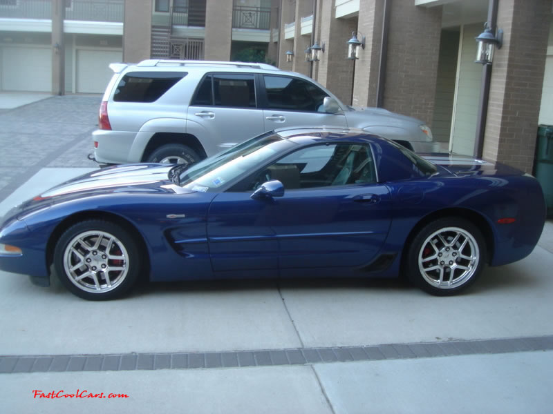 C5 Chevrolet Z06 Corvette 2001 - 2004, 385 to 405 horsepower, Aluminum block and heads LS6, all with 6 speeds.  America's sport car