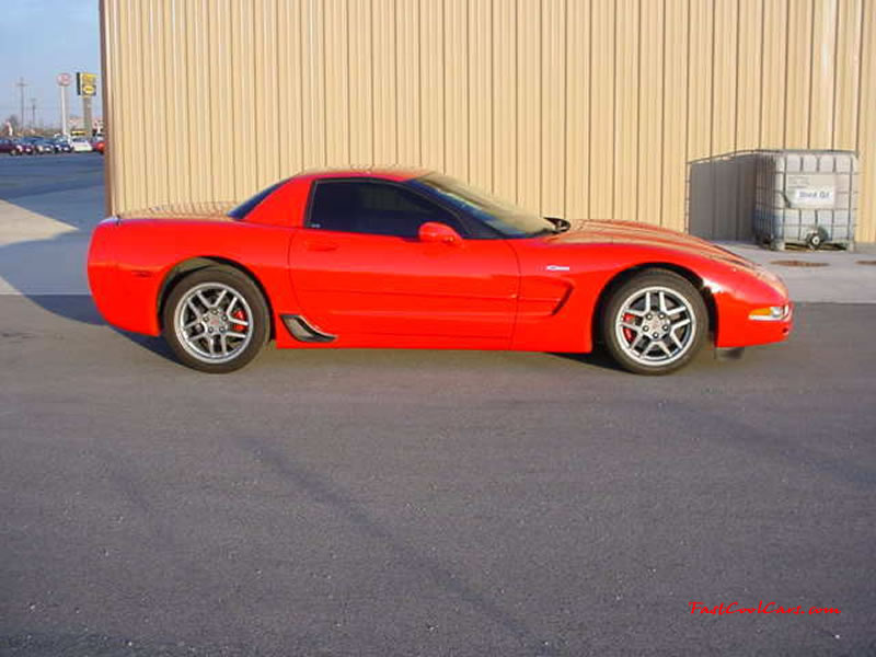 C5 Chevrolet Z06 Corvette 2001 - 2004, 385 to 405 horsepower, Aluminum block and heads LS6, all with 6 speeds.  America's sport car
