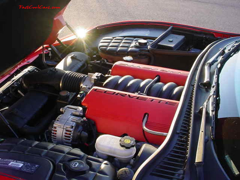 C5 Chevrolet Z06 Corvette 2001 - 2004, 385 to 405 horsepower, Aluminum block and heads LS6, all with 6 speeds.  America's sport car
