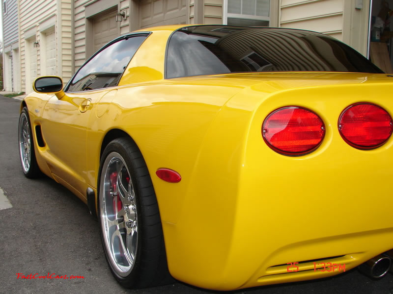 C5 Chevrolet Z06 Corvette 2001 - 2004, 385 to 405 horsepower, Aluminum block and heads LS6, all with 6 speeds.  America's sport car.