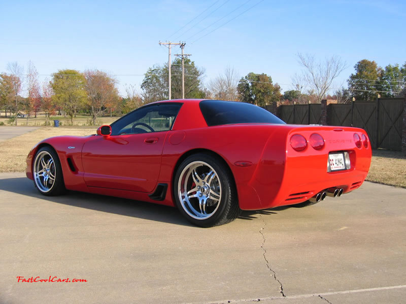C5 Chevrolet Z06 Corvette 2001 - 2004, 385 to 405 horsepower, Aluminum block and heads LS6, all with 6 speeds.  America's sport car.