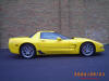 C5 Chevrolet Z06 Corvette 2001 - 2004, 385 to 405 horsepower, Aluminum block and heads LS6, all with 6 speeds.  America's sport car in Millennium Yellow.