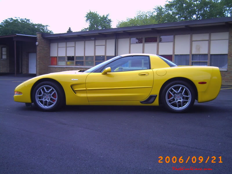 C5 Chevrolet Z06 Corvette 2001 - 2004, 385 to 405 horsepower, Aluminum block and heads LS6, all with 6 speeds.  America's sport car.