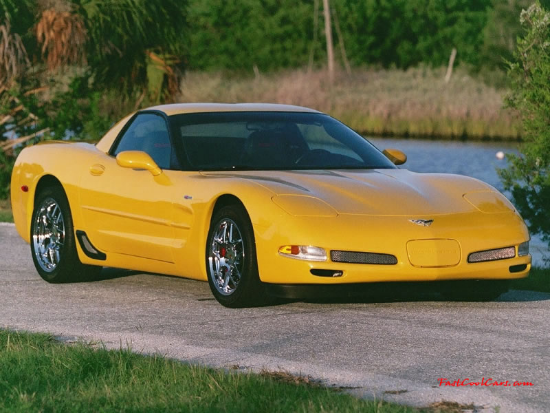 C5 Chevrolet Z06 Corvette 2001 - 2004, 385 to 405 horsepower, Aluminum block and heads LS6, all with 6 speeds.  America's sport car.