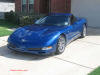 C5 Chevrolet Z06 Corvette 2001 - 2004, 385 to 405 horsepower, Aluminum block and heads LS6, all with 6 speeds.  America's sport car in Electron Blue