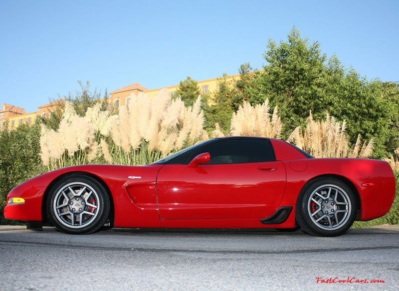 C5 Chevrolet Z06 Corvette 2001 - 2004, 385 to 405 horsepower, Aluminum block and heads LS6, all with 6 speeds.  America's sport car.