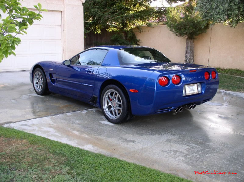 C5 Chevrolet Z06 Corvette 2001 - 2004, 385 to 405 horsepower, Aluminum block and heads LS6, all with 6 speeds.  America's sport car.
