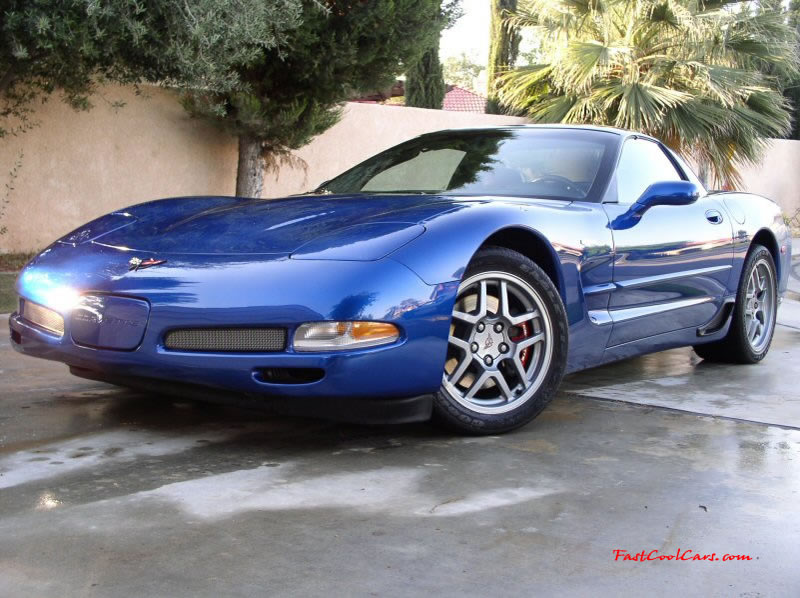 C5 Chevrolet Z06 Corvette 2001 - 2004, 385 to 405 horsepower, Aluminum block and heads LS6, all with 6 speeds.  America's sport car.