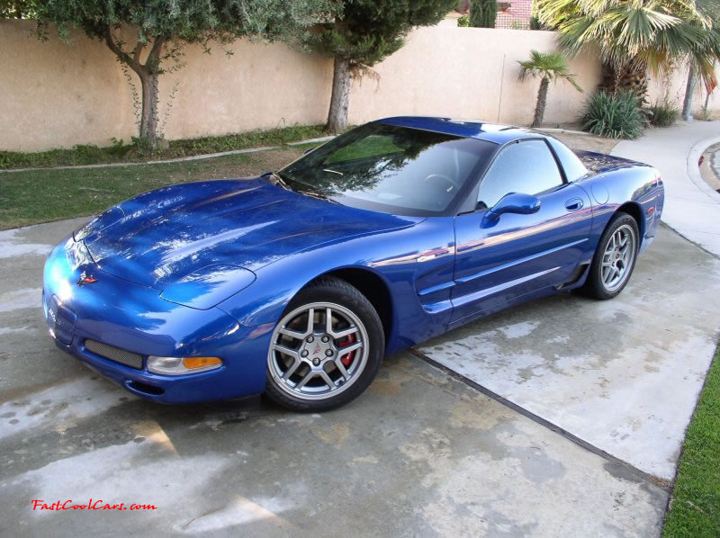 C5 Chevrolet Z06 Corvette 2001 - 2004, 385 to 405 horsepower, Aluminum block and heads LS6, all with 6 speeds.  America's sport car.
