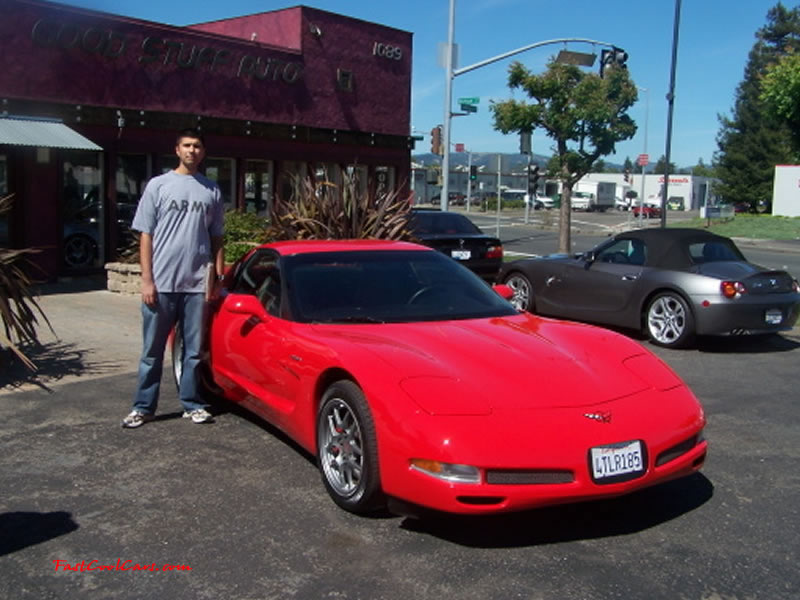 C5 Chevrolet Z06 Corvette 2001 - 2004, 385 to 405 horsepower, Aluminum block and heads LS6, all with 6 speeds.  America's sport car.
