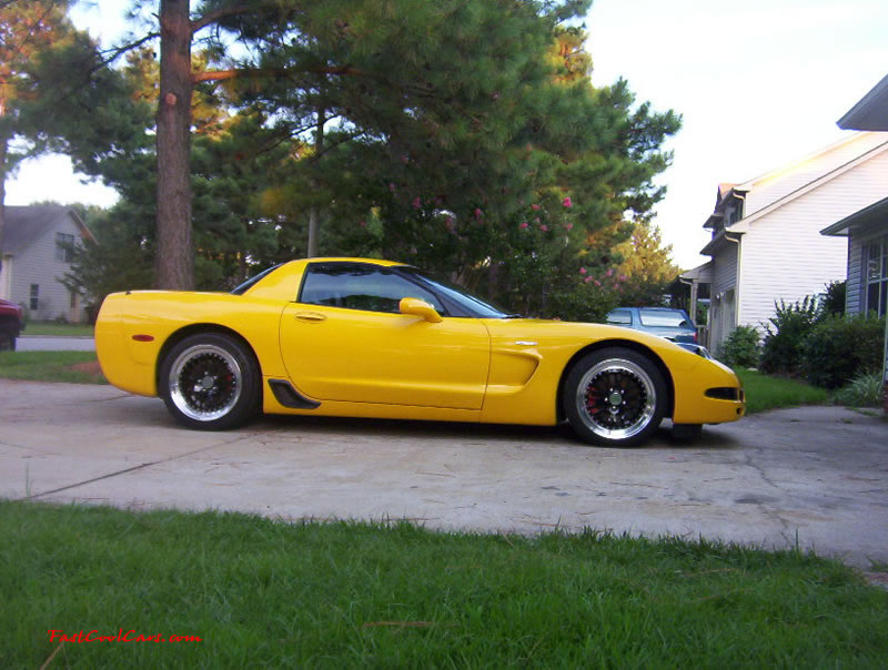 C5 Chevrolet Z06 Corvette 2001 - 2004, 385 to 405 horsepower, Aluminum block and heads LS6, all with 6 speeds.  America's sport car.