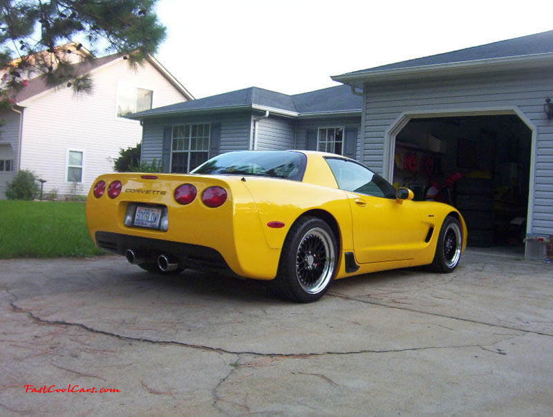 C5 Chevrolet Z06 Corvette 2001 - 2004, 385 to 405 horsepower, Aluminum block and heads LS6, all with 6 speeds.  America's sport car.